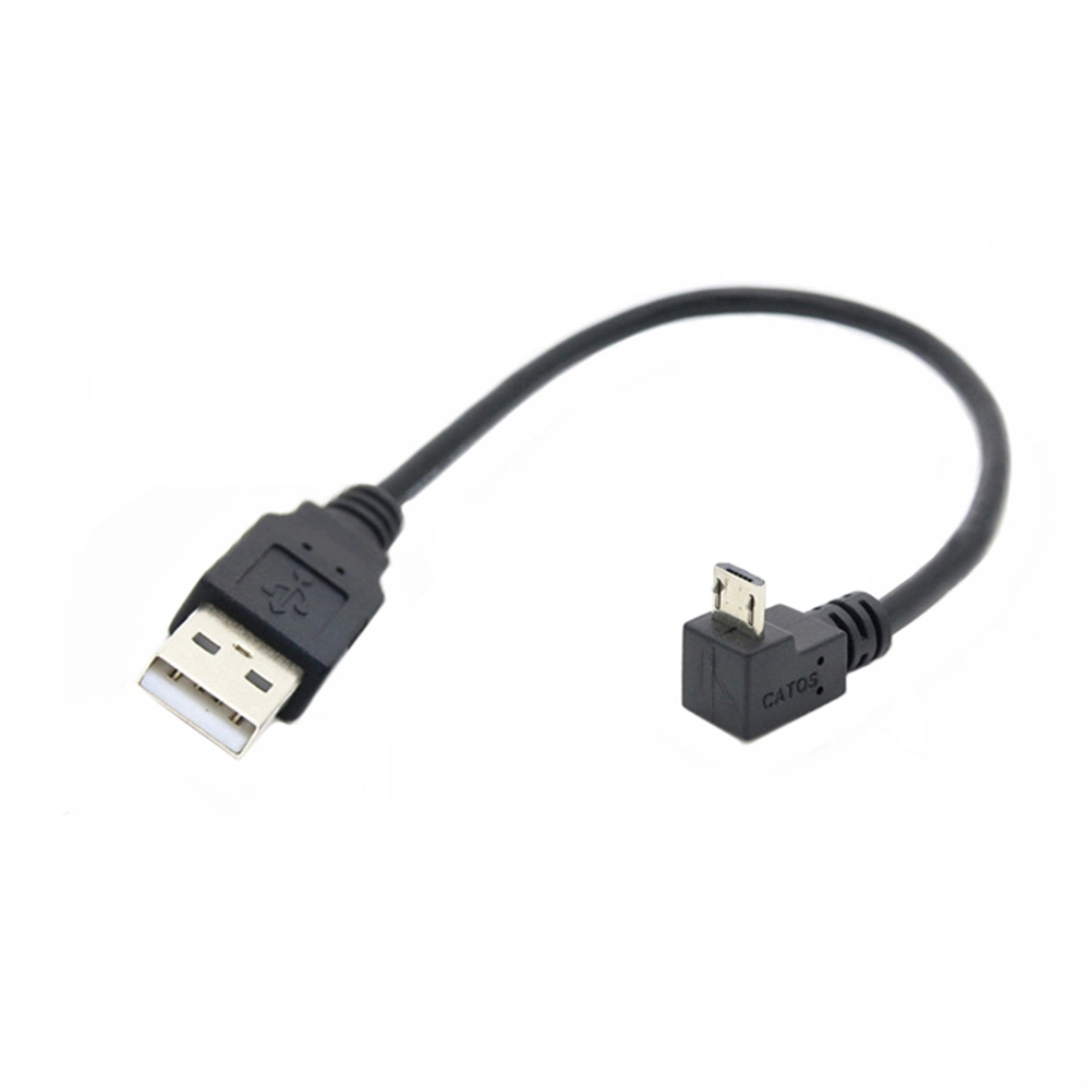 Left Angle Mini USB 5pin to USB2.0 a Male, 90 Degree Angled USB Cable for MP3, MP4, GPS Smartphone Tablet