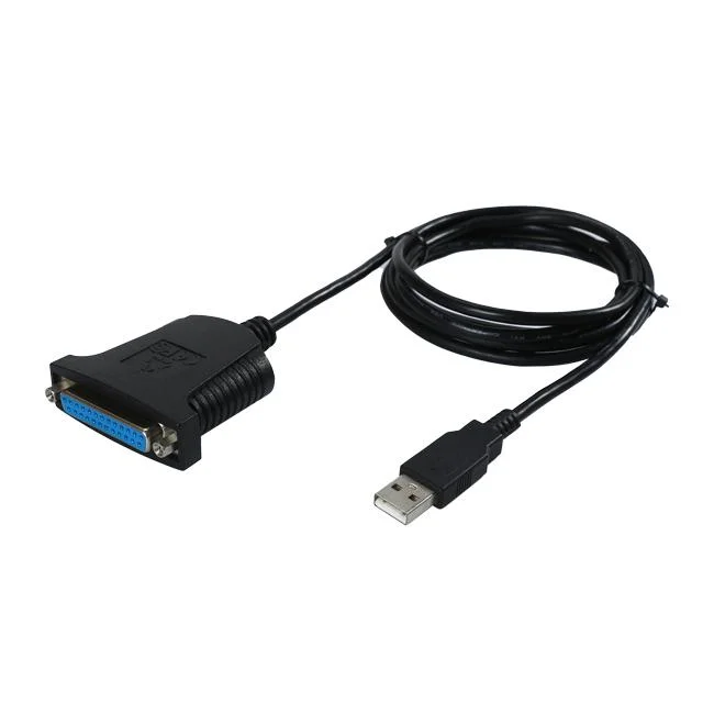 USB 2.0 to dB25 Parallel Printer Adapter Cable