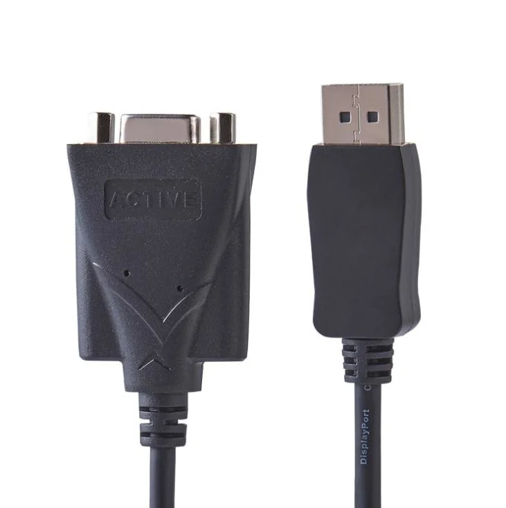 Displayport to VGA Cable 1080P 60Hz Active Convertor Cable