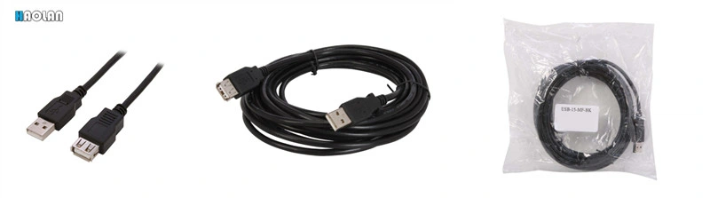 USB 2.0 M/F Extension Cable, Black, 6FT, USB 2.0 Cable