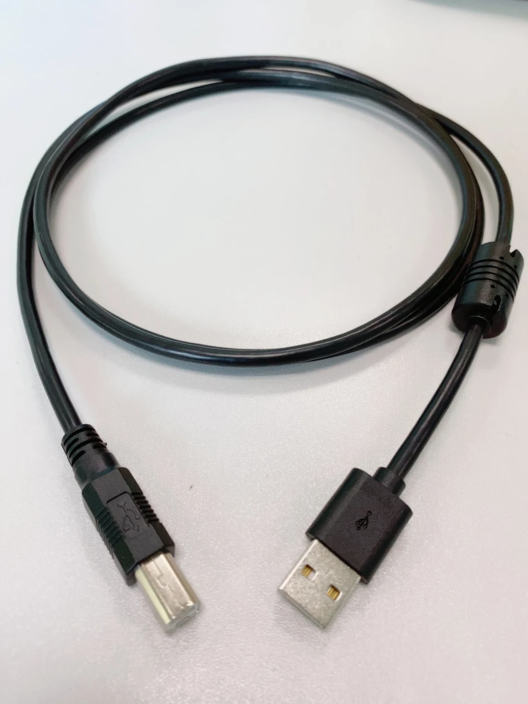USB 2.0 a to B Cable White Black for Printers, Scanners, Brother, Canon, DELL, Epson, HP