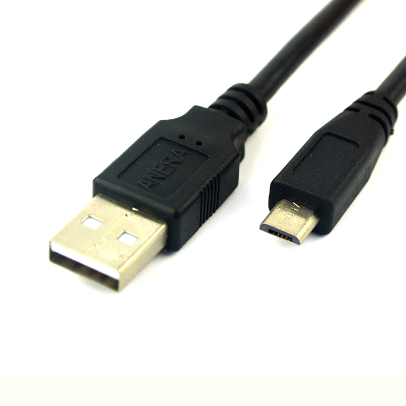 Anera Standard USB 2.0 Data Charging Cable USB2.0 a Male to Micro USB Portable Cable
