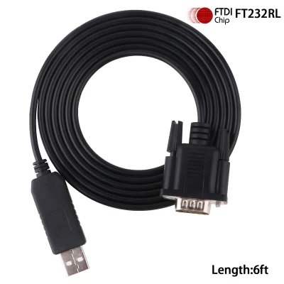 RS232 to dB 9-Pin Male Cable Adapter Converter Supports Win 7 8 10 PRO System and Various Serial Devices