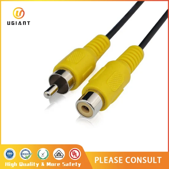 3.5 mm to 2 RCA Connectors Audifonos Con Cable AV Cable for TV VCR Audio & Video Cables