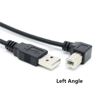 Left Angle Mini USB 5pin to USB2.0 a Male, 90 Degree Angled USB Cable for MP3, MP4, GPS Smartphone Tablet