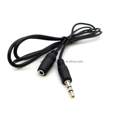 Professional Audio, Video 3 Pole 3.5mm Male to Female Stereo Audio Extension Adapter Cable