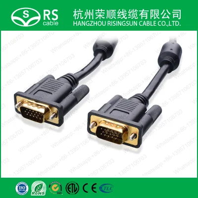 Low Cost 1.5m Male to Male 3+5 VGA Cable