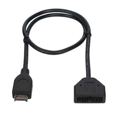 USB 3.1 Type E Male to USB 3.0 Motherboard IDC 20pin Cable