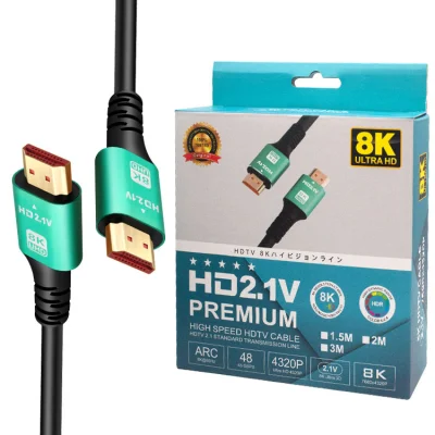 HDMI Cable 4K 8K 1m 1.5m 2m 3m 5m 10m 15m 20m 30m 8K HDMI 2.1 Cable 8K 60Hz-4K 120Hz