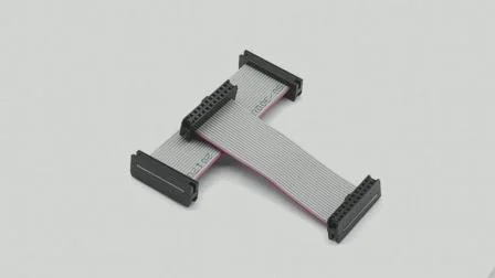 4-64 Pins Both Side 2.0mm IDC Type Grey Flat Ribbon Cable